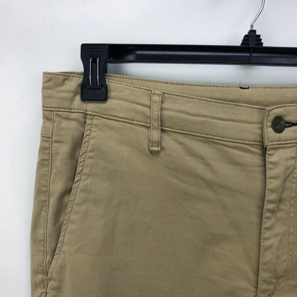 Rag & Bone Mens Slim Fit 2 Stretch Twill Chino Pants 33 x 27 Khaki Cornstalk - Picture 3 of 7